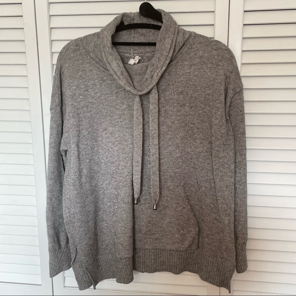 Cable & Gauge Cowl Neck Sweater - Small - Picture 2 of 4